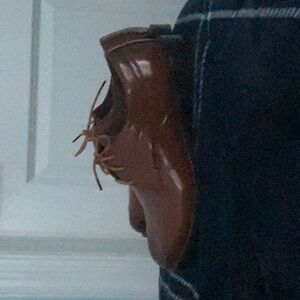 Leather brown dress Shoes